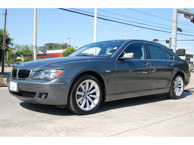 bmw 7 series 2008 dk  gray sedan 750li gasoline 8 cylinders rear wheel drive automatic 77002