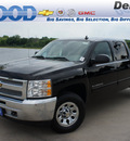 chevrolet silverado 1500 2012 black ls flex fuel 8 cylinders 4 wheel drive 4 speed automatic 76206