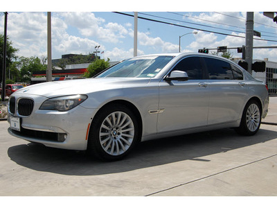 bmw 7 series 2009 gray sedan 750li gasoline v8 rear wheel drive automatic 77002