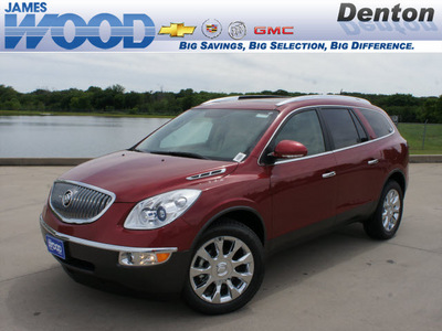 buick enclave 2012 red suv premium gasoline 6 cylinders front wheel drive 6 speed automatic 76206