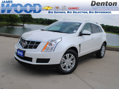 cadillac srx 2012 silver suv luxury collection flex fuel 6 cylinders front wheel drive 6 speed automatic 76206