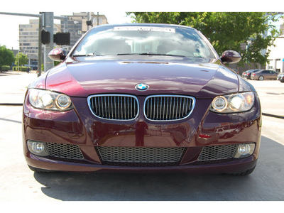bmw 3 series 2009 dk  red 335i gasoline 6 cylinders rear wheel drive automatic 77002