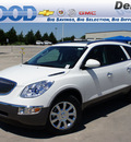 buick enclave 2012 white suv leather gasoline 6 cylinders front wheel drive 6 speed automatic 76206
