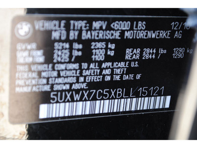 bmw x3 2011 black xdrive35i gasoline 6 cylinders all whee drive automatic 77002