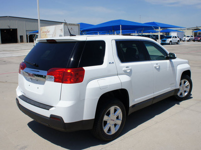 gmc terrain 2012 white suv sle 1 flex fuel 4 cylinders front wheel drive 6 speed automatic 76206