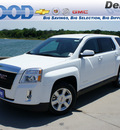 gmc terrain 2012 white suv sle 1 flex fuel 4 cylinders front wheel drive 6 speed automatic 76206