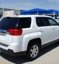 gmc terrain 2012 white suv sle 1 flex fuel 4 cylinders front wheel drive 6 speed automatic 76206