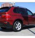 bmw x5 2009 red suv xdrive30i gasoline 6 cylinders all whee drive automatic 77002