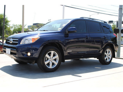 toyota rav4 2007 blue suv limited gasoline 4 cylinders front wheel drive automatic 77002