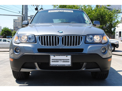 bmw x3 2009 dk  gray suv xdrive30i gasoline 6 cylinders all whee drive automatic 77002