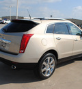 cadillac srx 2012 gold performance collection flex fuel 6 cylinders front wheel drive 6 speed automatic 76206