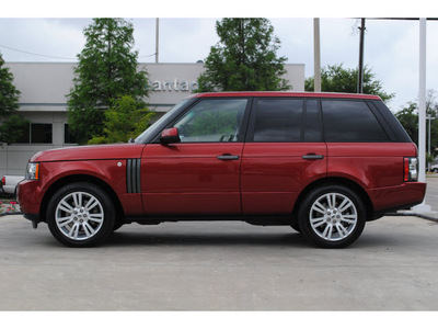land rover range rover 2010 maroon suv hse gasoline 8 cylinders 4 wheel drive automatic 77002