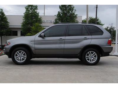 bmw x5 2005 gray suv 3 0i gasoline 6 cylinders all whee drive automatic 77002