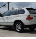 bmw x5 2002 white suv 3 0i gasoline 6 cylinders all whee drive automatic 77002