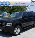 chevrolet suburban 2009 black suv lt 1500 flex fuel 8 cylinders 4 wheel drive 6 speed automatic 76206