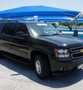 chevrolet suburban 2009 black suv lt 1500 flex fuel 8 cylinders 4 wheel drive 6 speed automatic 76206