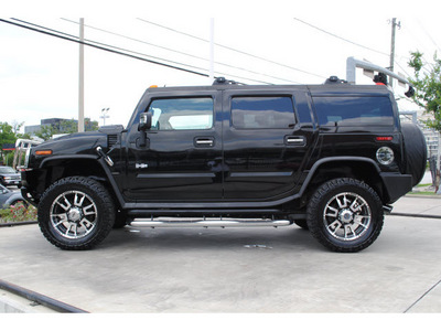 hummer h2 2007 black suv gasoline 8 cylinders 4 wheel drive automatic 77002