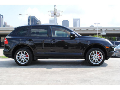 porsche cayenne 2008 black suv turbo gasoline 8 cylinders all whee drive automatic 77002