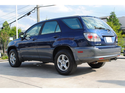 lexus rx 300 2002 dk  blue suv gasoline 6 cylinders front wheel drive automatic with overdrive 77002