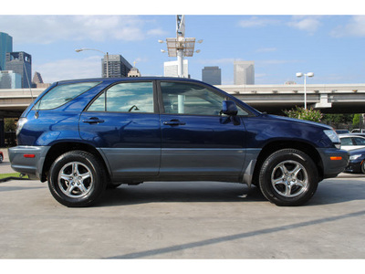 lexus rx 300 2002 dk  blue suv gasoline 6 cylinders front wheel drive automatic with overdrive 77002