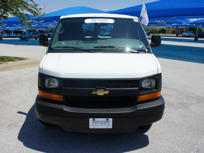 chevrolet express cargo 2012 white van 2500 flex fuel 8 cylinders rear wheel drive 6 speed automatic 76206