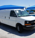 chevrolet express cargo 2012 white van 2500 flex fuel 8 cylinders rear wheel drive 6 speed automatic 76206