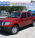 nissan frontier 2011 dk  red s gasoline 6 cylinders 2 wheel drive automatic 76206