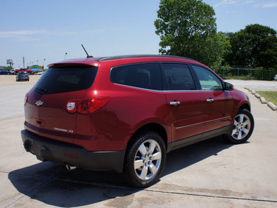 chevrolet traverse 2012 red suv ltz gasoline 6 cylinders front wheel drive 6 speed automatic 76206