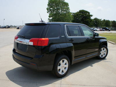 gmc terrain 2012 black suv sle 1 gasoline 4 cylinders front wheel drive 6 speed automatic 76206