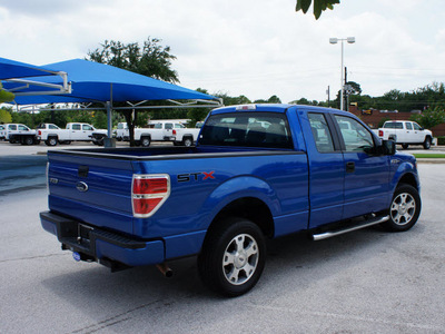 ford f 150 2010 blue pickup truck stx gasoline 8 cylinders 2 wheel drive 4 speed automatic 76206