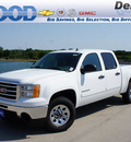 gmc sierra 1500 2012 white sl flex fuel 8 cylinders 4 wheel drive 4 speed automatic 76206