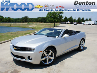 chevrolet camaro 2012 silver lt gasoline 6 cylinders rear wheel drive 6 speed automatic 76206