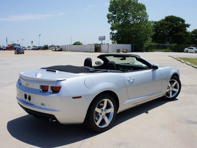 chevrolet camaro 2012 silver lt gasoline 6 cylinders rear wheel drive 6 speed automatic 76206