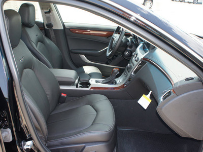 cadillac cts 2012 black sedan 3 6l premium gasoline 6 cylinders rear wheel drive 6 speed automatic 76206