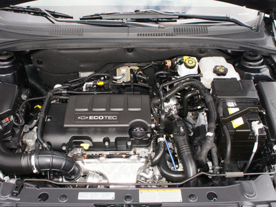 chevrolet cruze 2012 black sedan eco gasoline 4 cylinders front wheel drive 6 speed automatic 76206