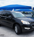 chevrolet traverse 2010 black suv lt gasoline 6 cylinders front wheel drive 6 speed automatic 76206
