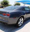 chevrolet camaro 2010 cyber gray met coupe ss gasoline 8 cylinders rear wheel drive automatic 76206