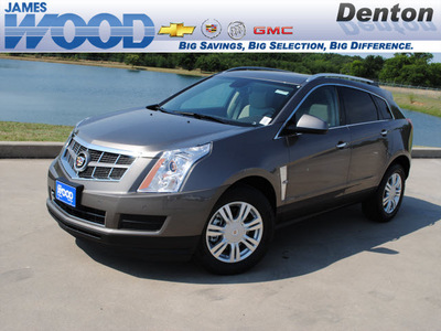 cadillac srx 2012 brown luxury collection flex fuel 6 cylinders front wheel drive 6 speed automatic 76206