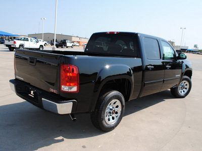 gmc sierra 1500 2012 black sl flex fuel 8 cylinders 2 wheel drive 4 speed automatic 76206