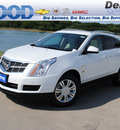 cadillac srx 2012 silver luxury collection flex fuel 6 cylinders front wheel drive 6 speed automatic 76206