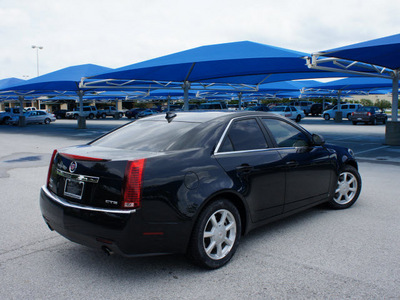 cadillac cts 2009 black sedan 3 6l v6 gasoline 6 cylinders rear wheel drive 6 speed automatic 76206