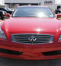 infiniti g37 coupe 2010 red coupe gasoline 6 cylinders rear wheel drive automatic 76018