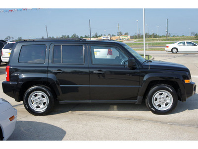 jeep patriot 2008 black suv sport gasoline 4 cylinders 4 wheel drive automatic 77340