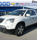 gmc acadia 2012 white suv slt 1 gasoline 6 cylinders front wheel drive automatic 76234