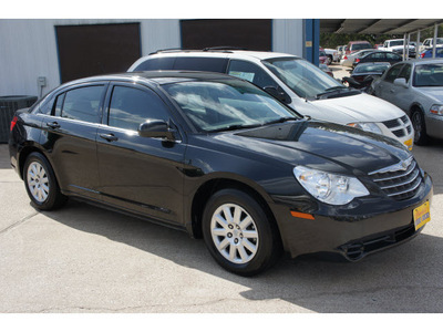 chrysler sebring 2010 black sedan touring gasoline 4 cylinders front wheel drive automatic 77340