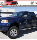 ford f 150 2007 dk  blue fx4 flex fuel 8 cylinders 4 wheel drive automatic with overdrive 76018