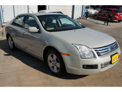 ford fusion 2008 lt  gray sedan i4 se gasoline 4 cylinders front wheel drive automatic 77340
