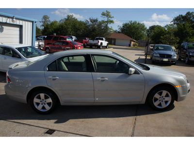 ford fusion 2008 lt  gray sedan i4 se gasoline 4 cylinders front wheel drive automatic 77340