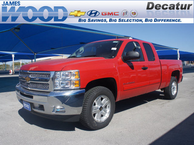 chevrolet silverado 1500 2012 red lt flex fuel 8 cylinders 4 wheel drive 6 speed automatic 76234