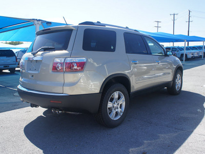 gmc acadia 2012 gold suv sle gasoline 6 cylinders front wheel drive 6 speed automatic 76234
